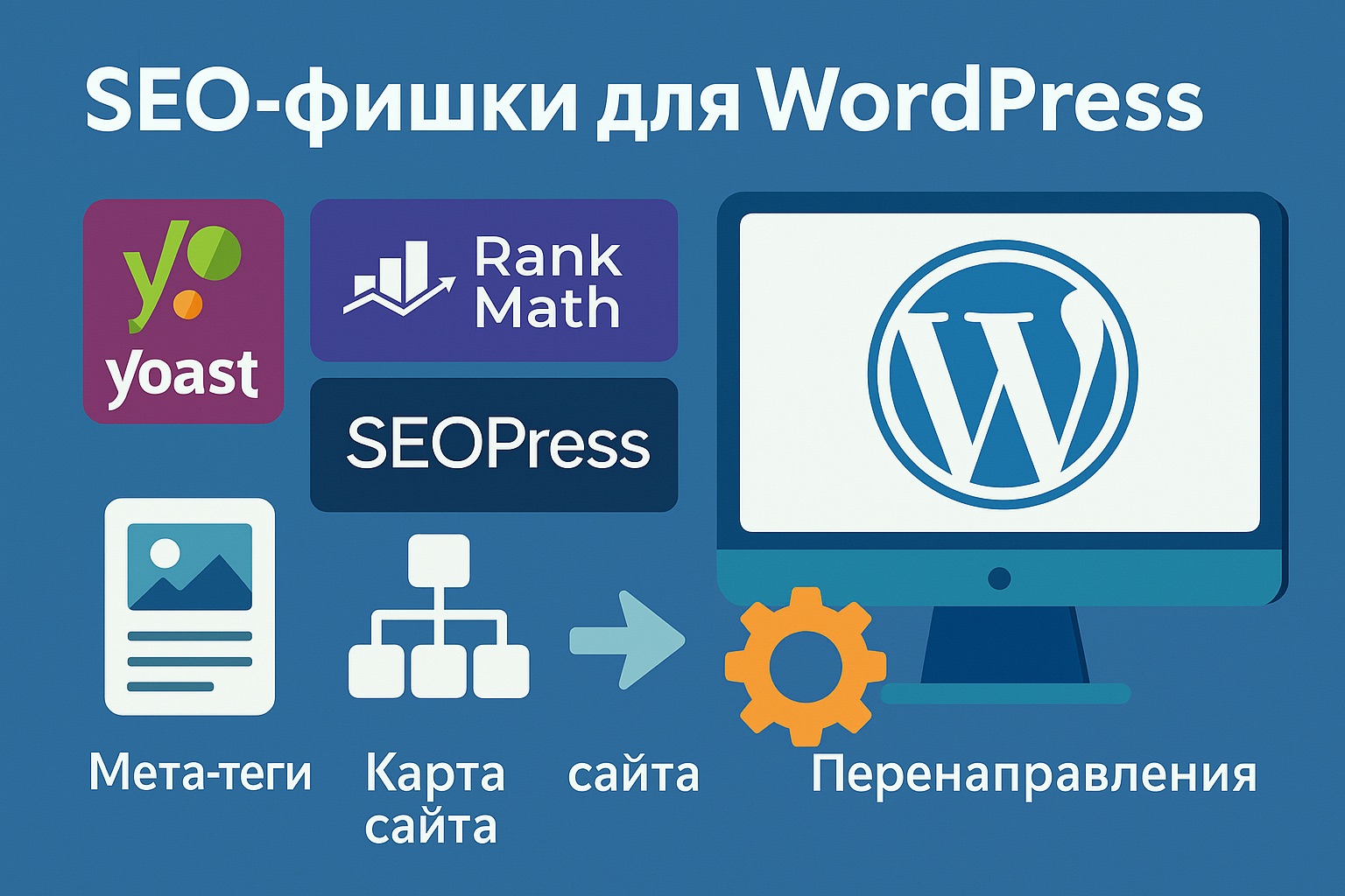 SEO-фишки для WordPress: плагины, структура, ускорение